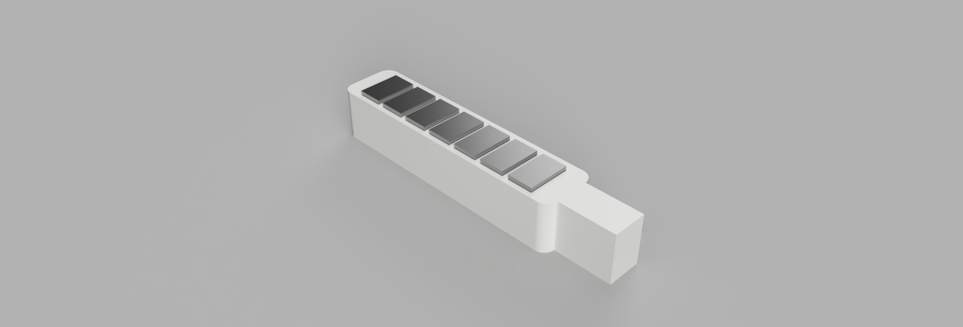 3D Render of Pill Box