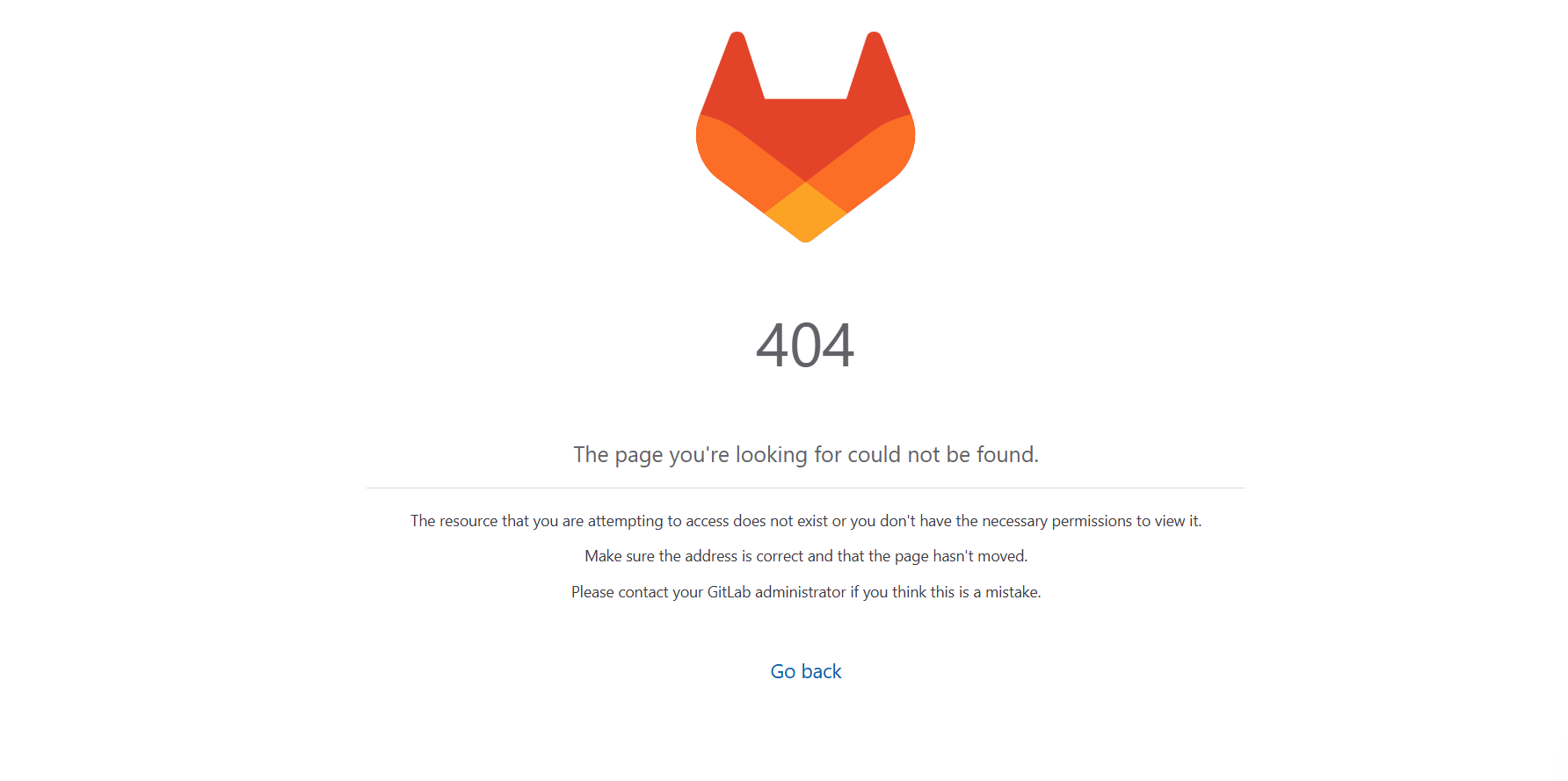 404 Error